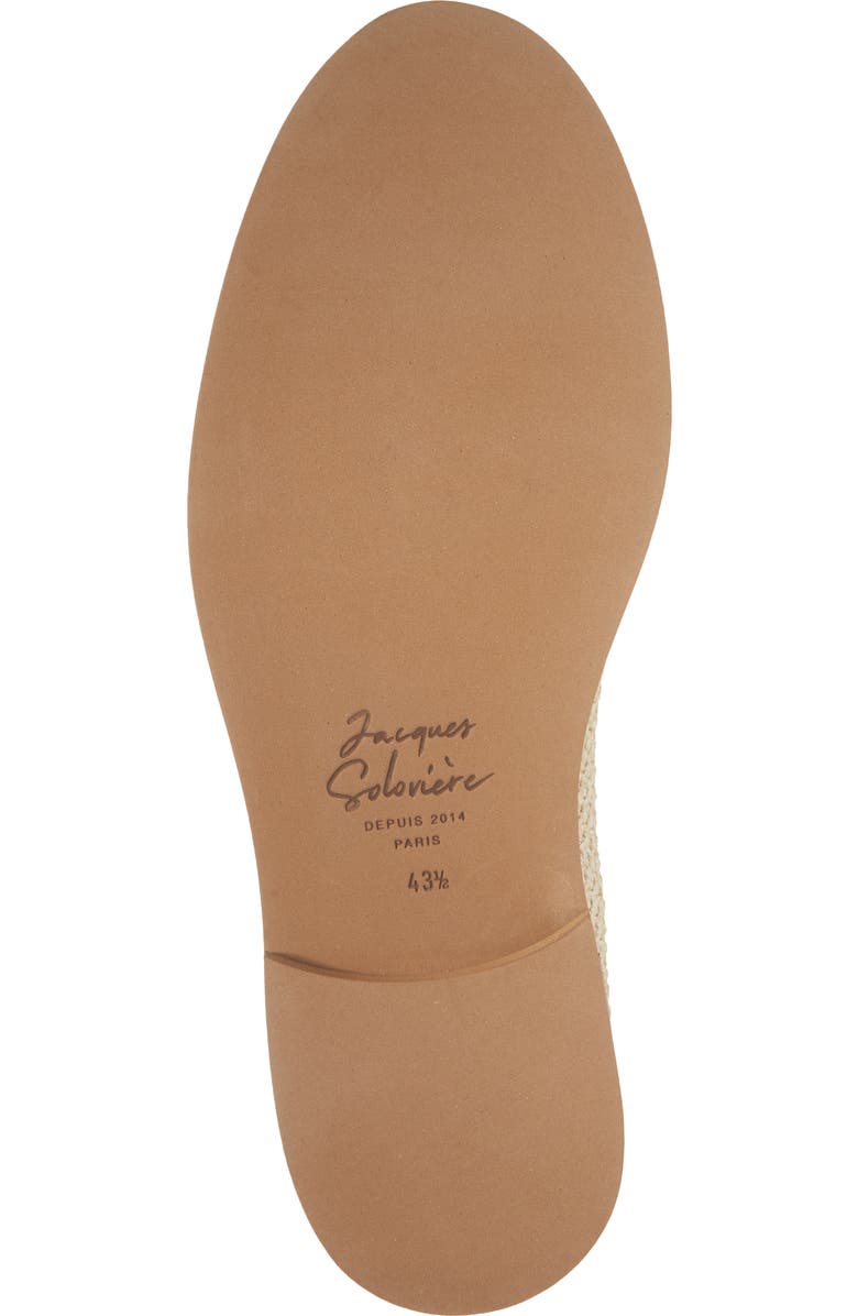 JACQUES SOLOVIERE Lex Raffia Loafer, Alternate, color, Raffia