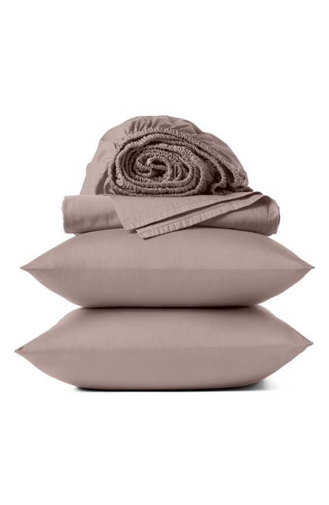 Classic Organic Cotton Sateen Sheet Set