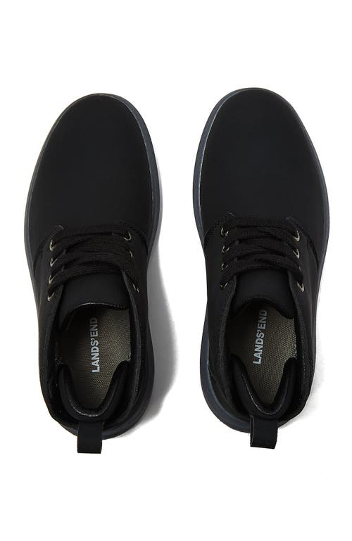 Lands' End Kids Comfort Chukka Boots In Black
