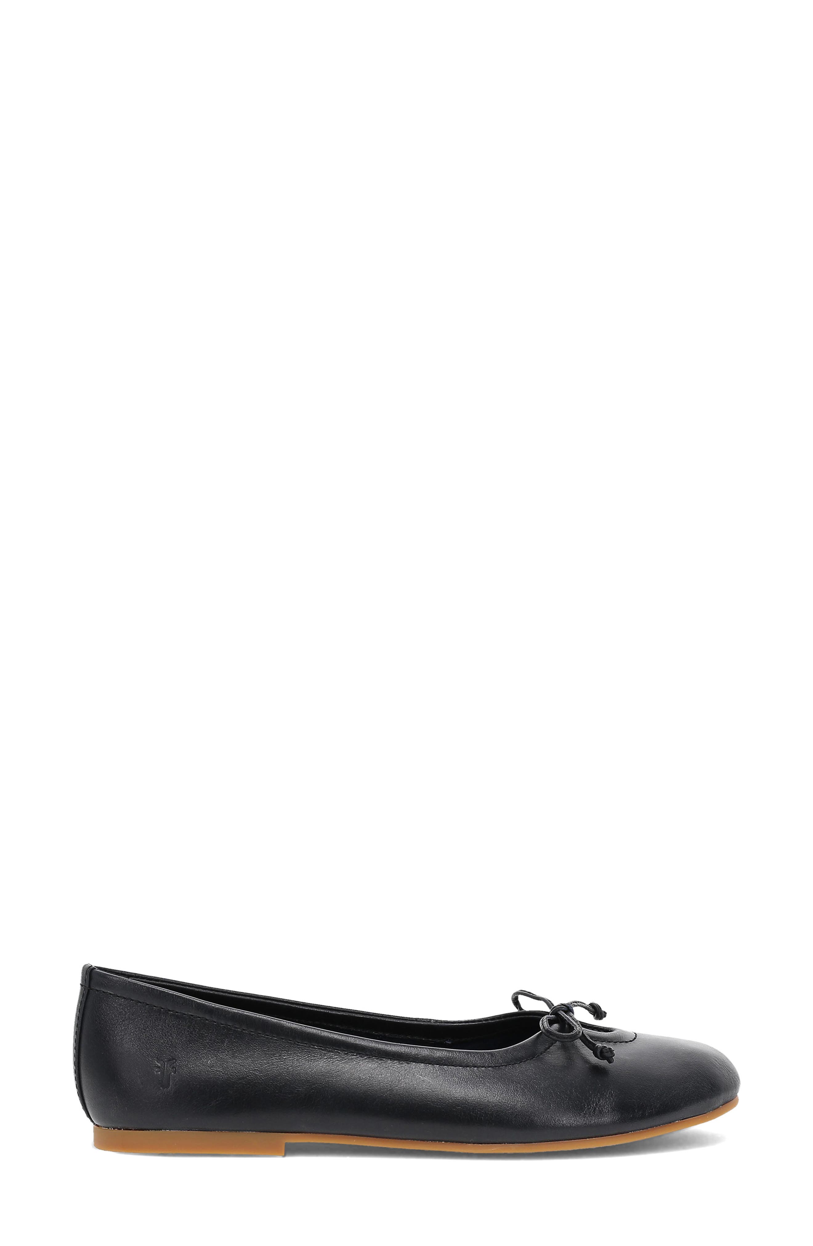 Frye Emma Ballet Flat, Alternate, color, Black