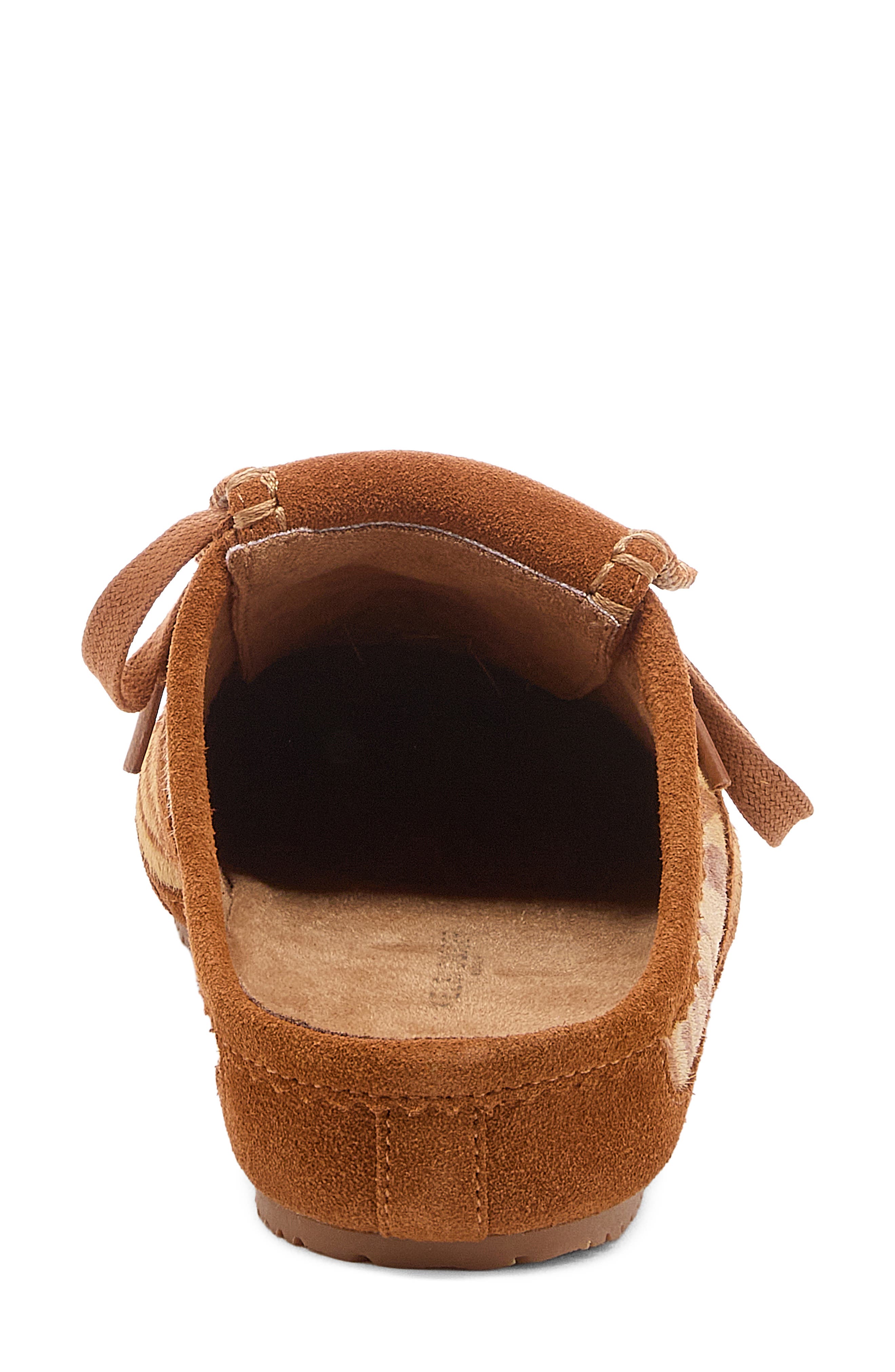 Scotty Flat Mule, Alternate, color, ZEBRA CALF HAIR