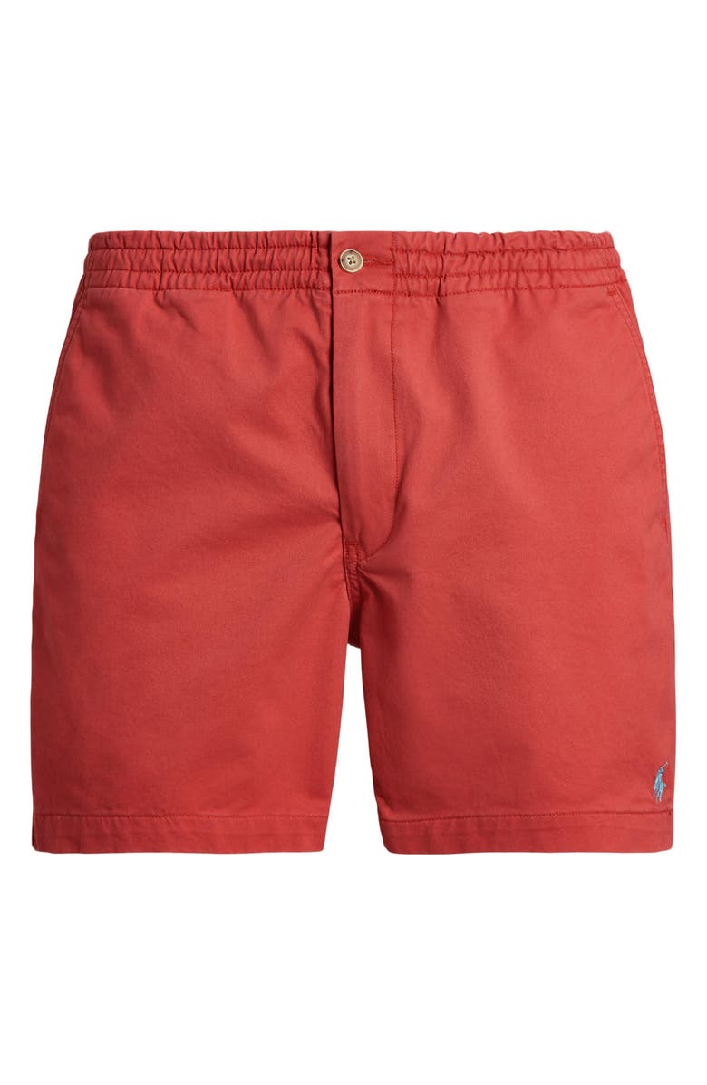 Polo Ralph Lauren Cotton Stretch Twill Flat Front Shorts, Alternate, color, 