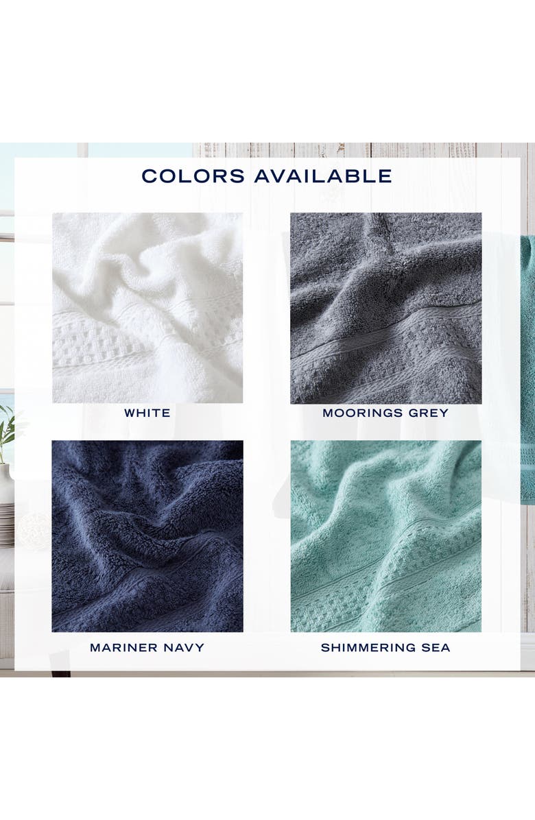 Nautica Oceane Set of 2 Bath Towels, Alternate, color,