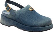 COACH Sculpted C Denim Clog