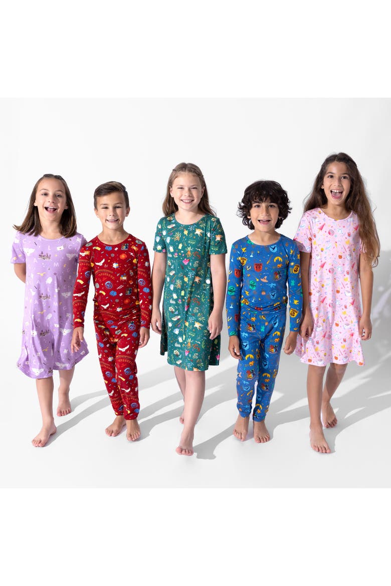 Kids' Hedwig's Magical Mail Short Sleeve Dress, Alternate, color, Hedwig's Magical Mail