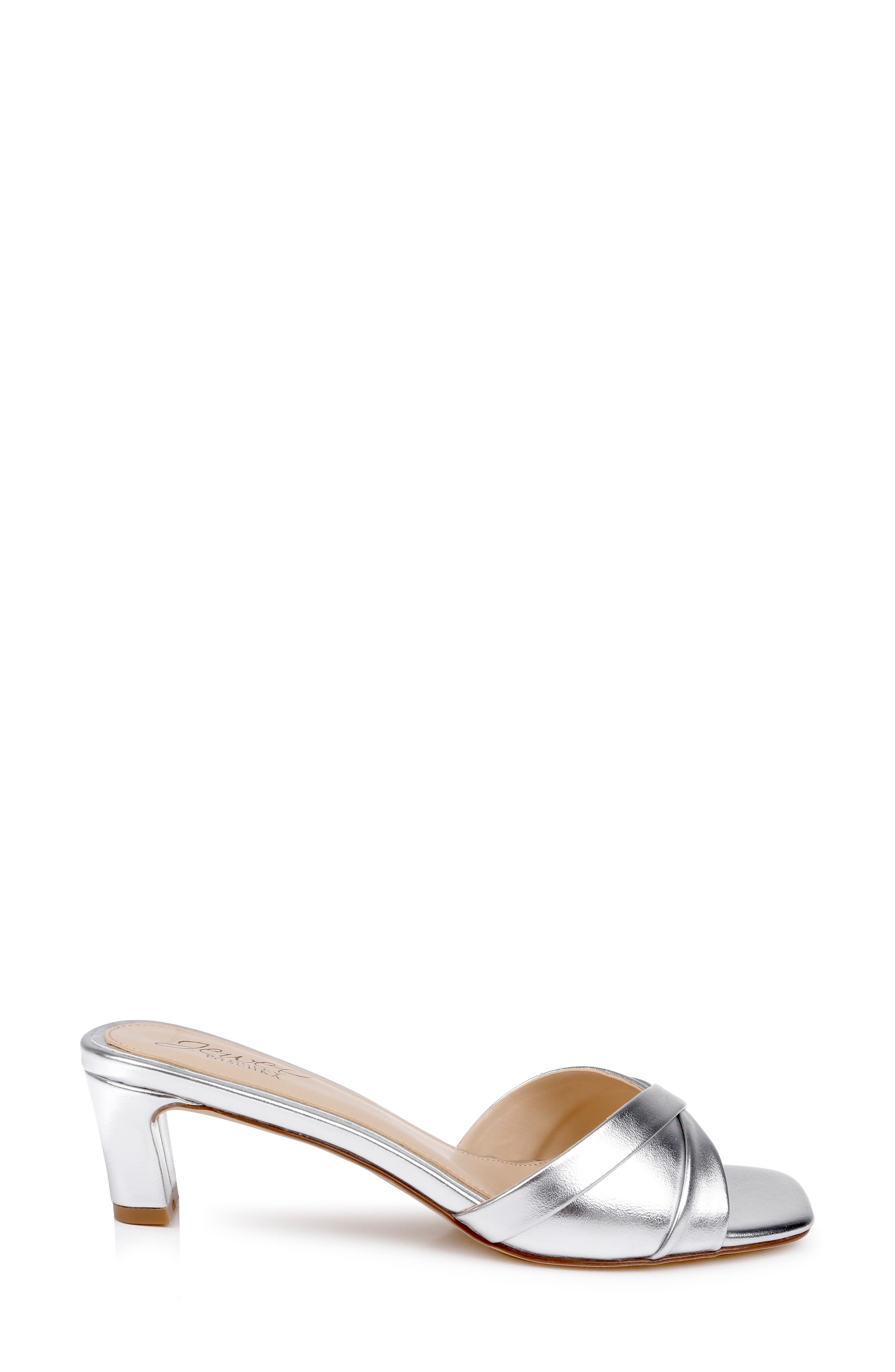 Jewel Badgley Mischka Paris Slide Sandal, Alternate, color, 