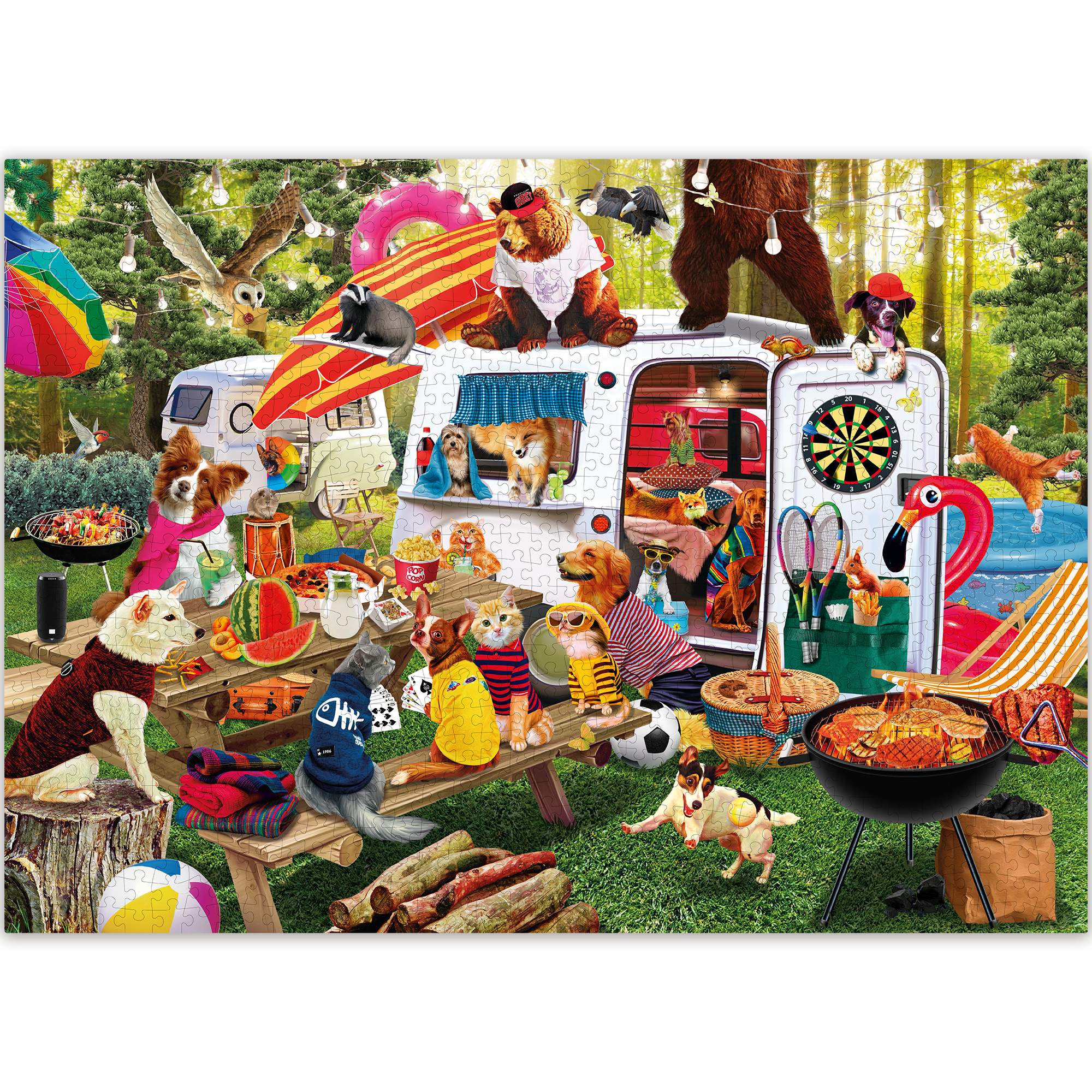 Animals Camping