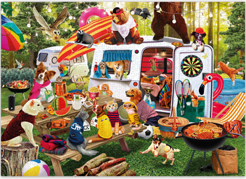 Quokka 1000-Piece Jigsaw Puzzle Collection for Adults - Travel