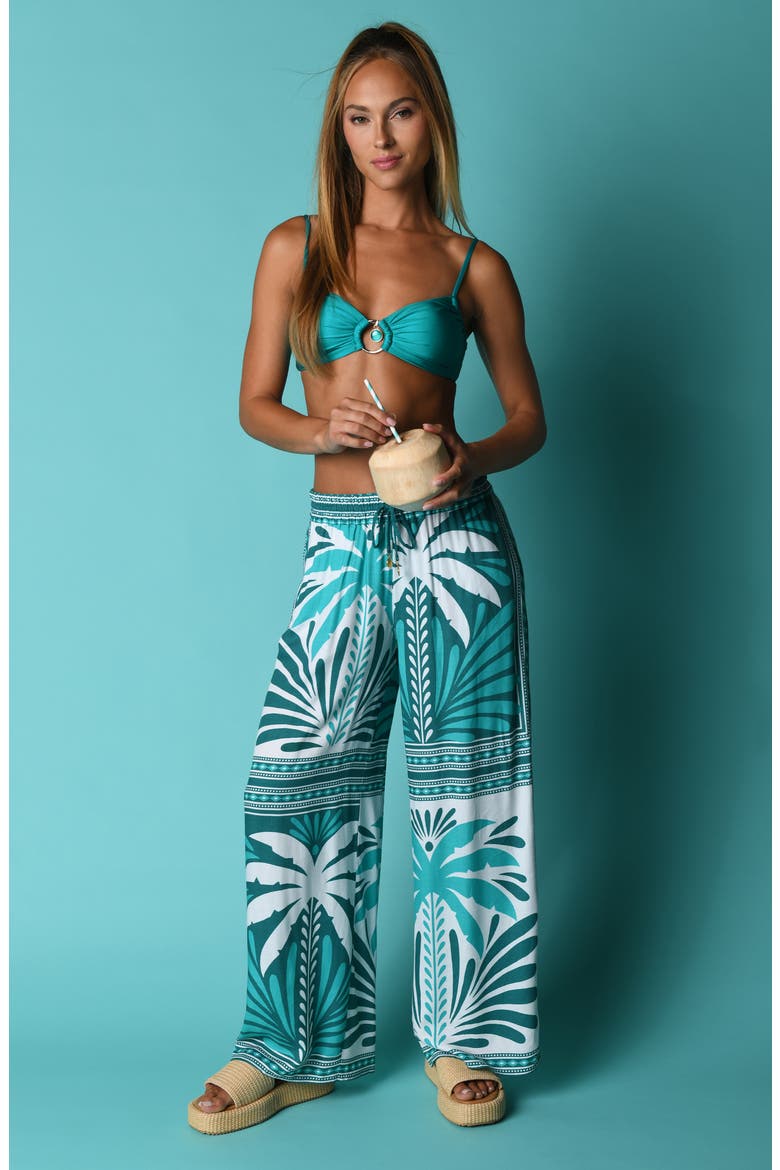 Ring Swim Top, Alternate, color, TURQUOISE