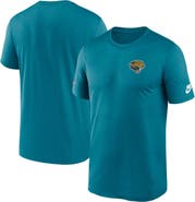 Nike Men's Nike Teal Jacksonville Jaguars Sideline Alt Pack Small Logo Legend Performance T-Shirt