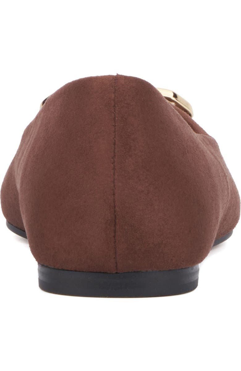 TORGEIS Hartwell Pointed Toe Flat, Alternate, color, Tan