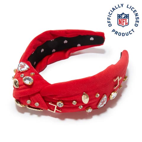Kansas City Chiefs Embellished Knotted Headband