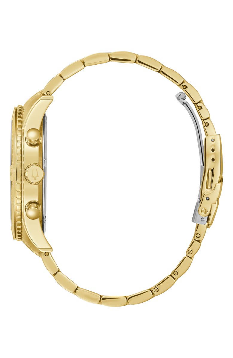 BULOVA Three-Hand Quartz Multifunction Bracelet Watch, 43mm, Alternate, color, 