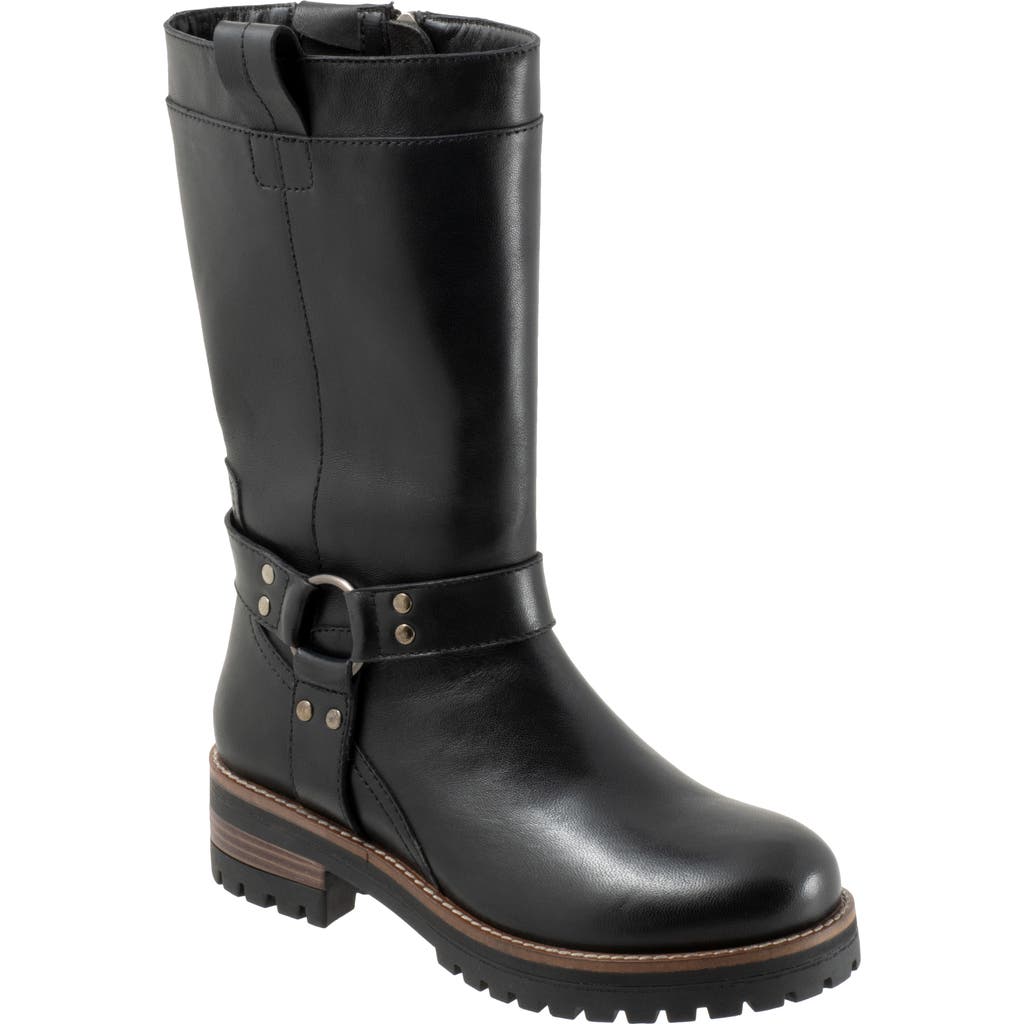 Softwalk ® Edgewater Lug Sole Boot In Black