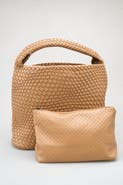 Prologue Shoes Bellini Woven Handle Bag