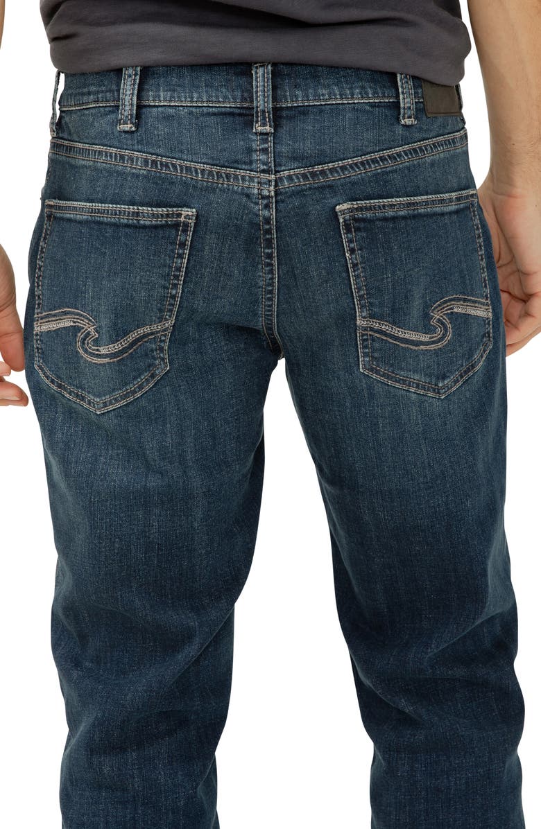 Silver Jeans Co. Eddie Athletic Fit Tapered Jeans, Alternate, color, Sierra
