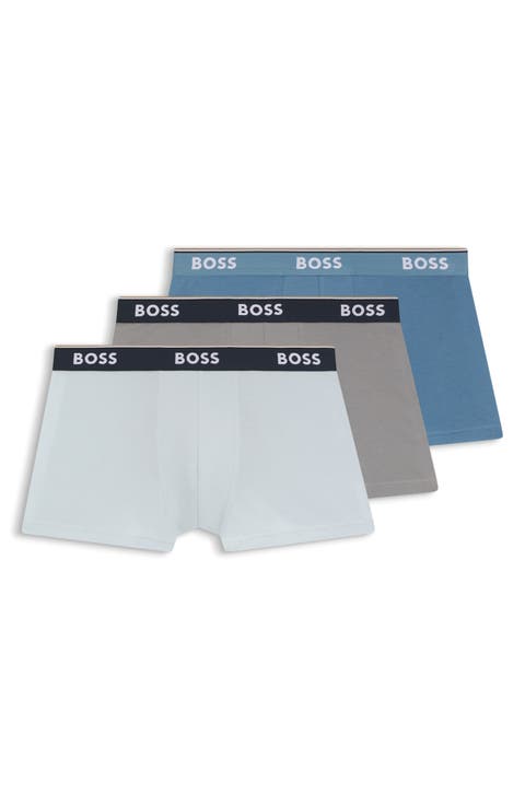 3-Pack Stretch Cotton Trunks