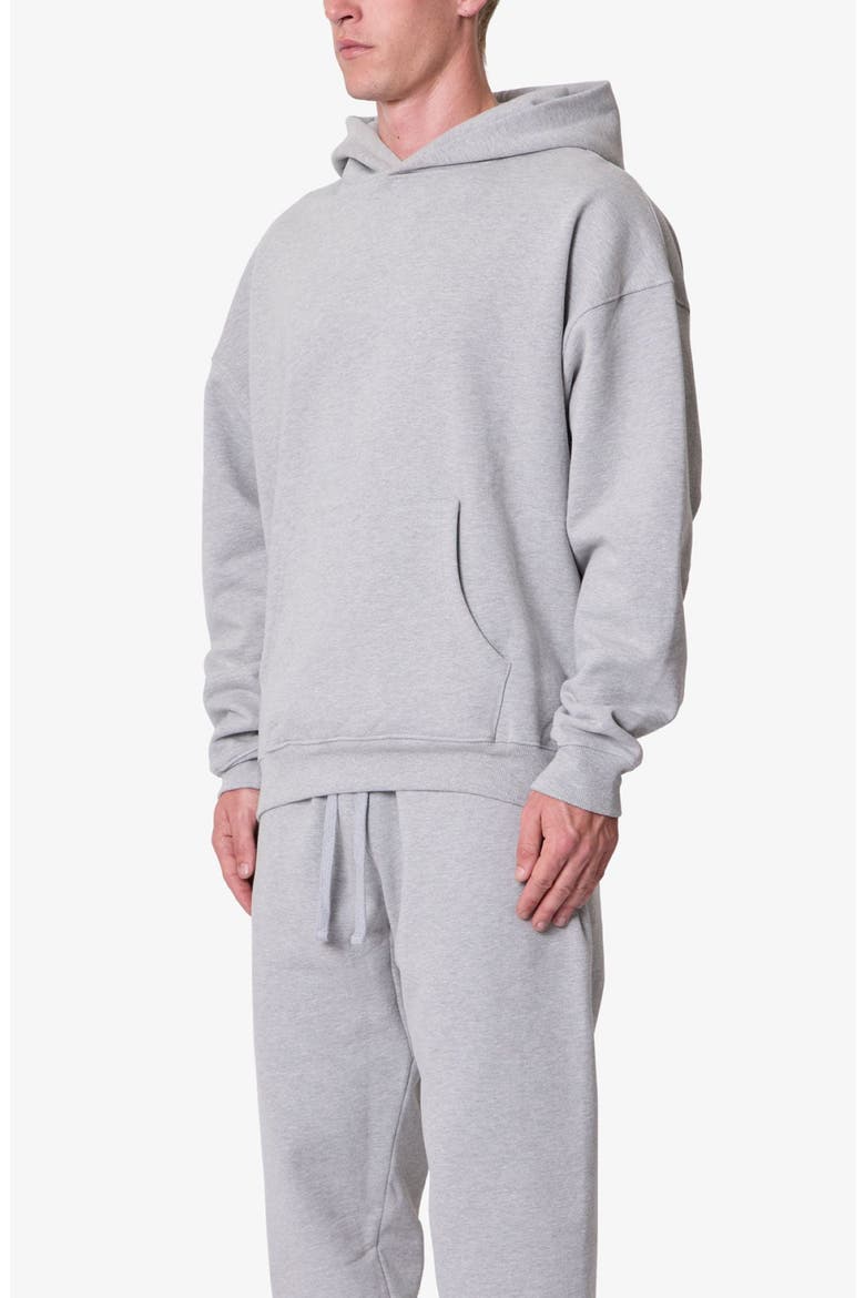 Heavy Basic Hoodie, Alternate, color, MARLED GREY