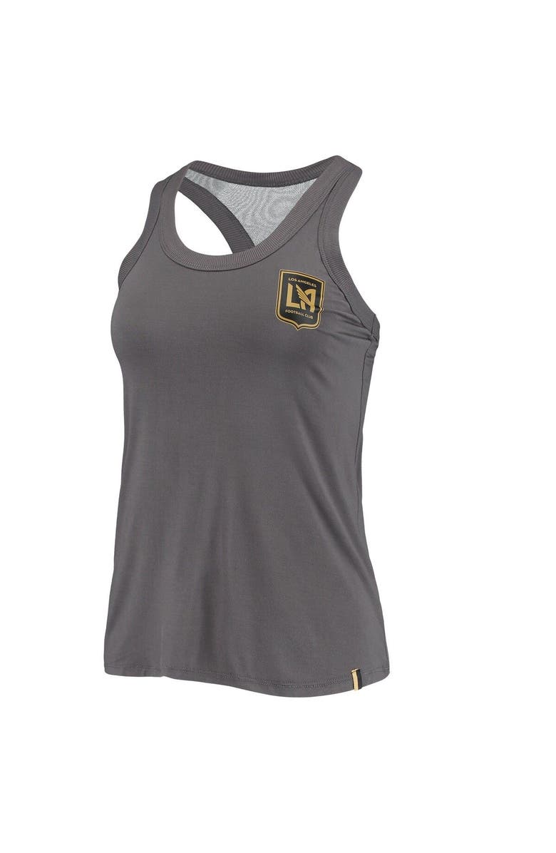 THE WILD COLLECTIVE Women's The Wild Collective Gray LAFC Athleisure Tank Top, Alternate, color, 