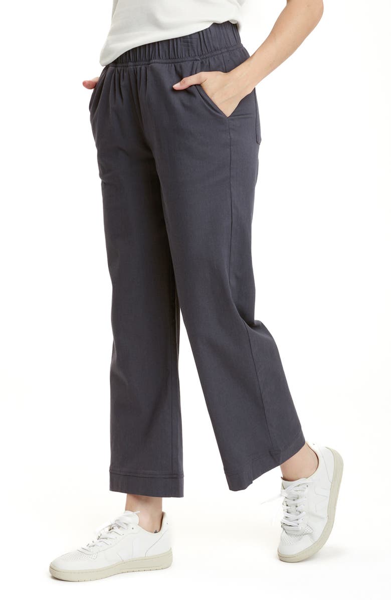 Threads 4 Thought Georgie Stretch Twill Wide Leg Pants, Alternate, color,