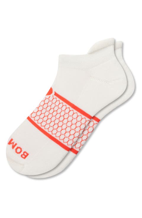 Stripe Tomato Ankle Socks