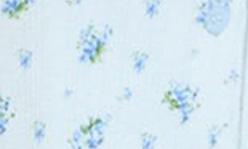 Edikted Camden Floral Pointelle Button-up Shirt