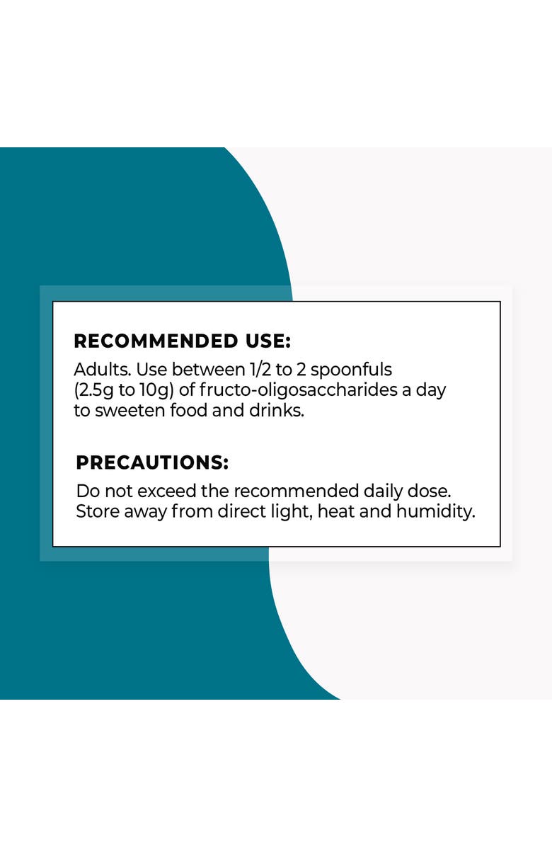 SuperSmart Fructo Oligosaccharides Powder, Alternate, color, NO COLOR
