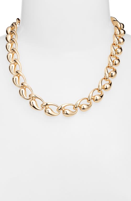 Open Edit Teardrop Chain Toggle Necklace