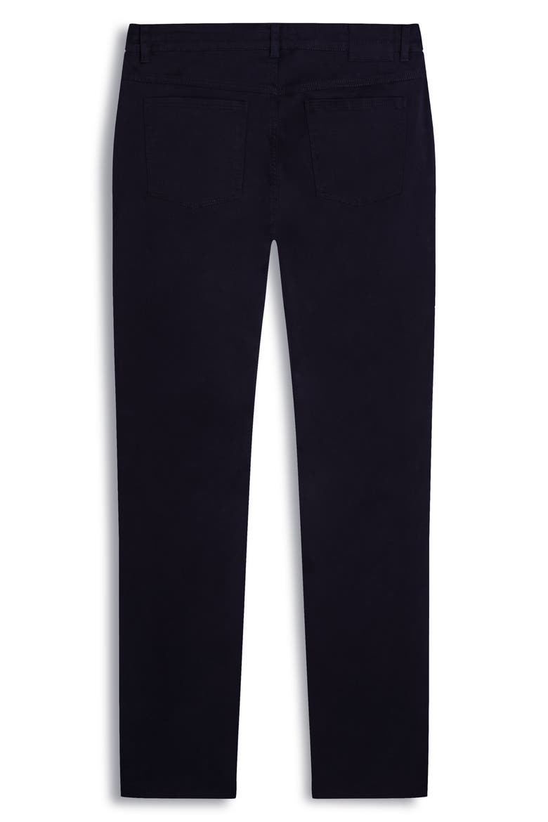 Preston Straight Leg Five Pocket Pants, Alternate, color, BLACK