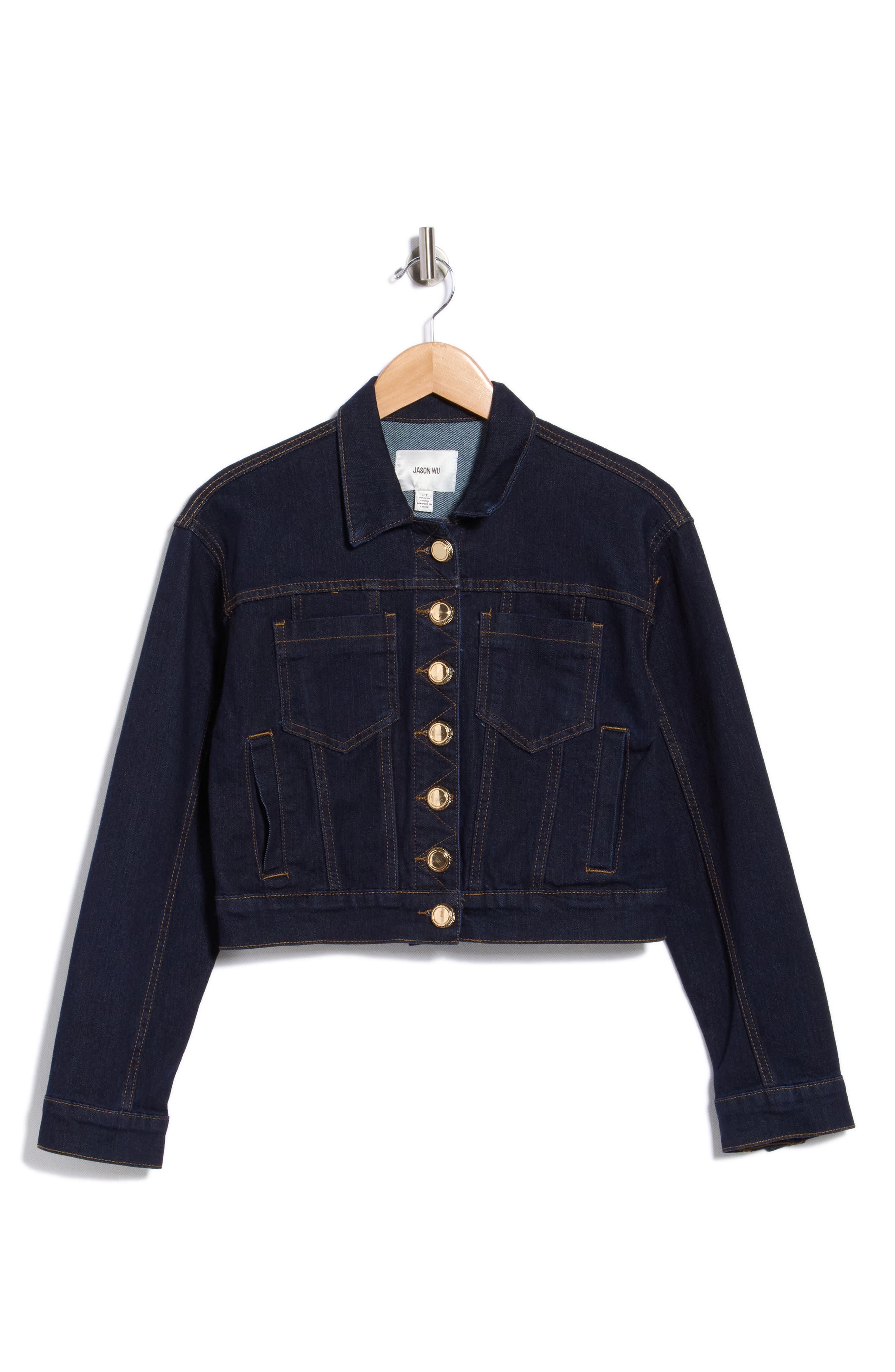 Cropped Denim Jacket