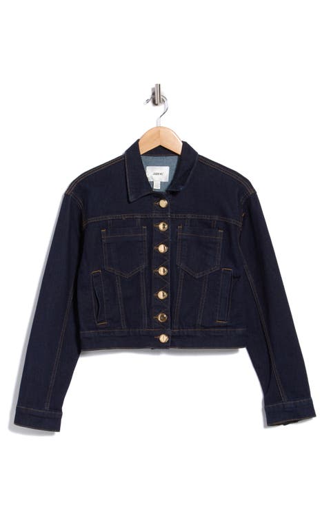 Cropped Denim Jacket