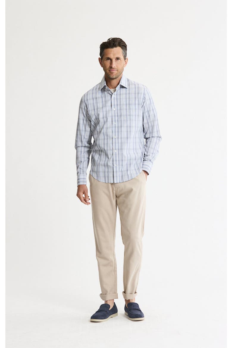 Hayati Cotton Button-Down Shirt, Alternate, color, Grey