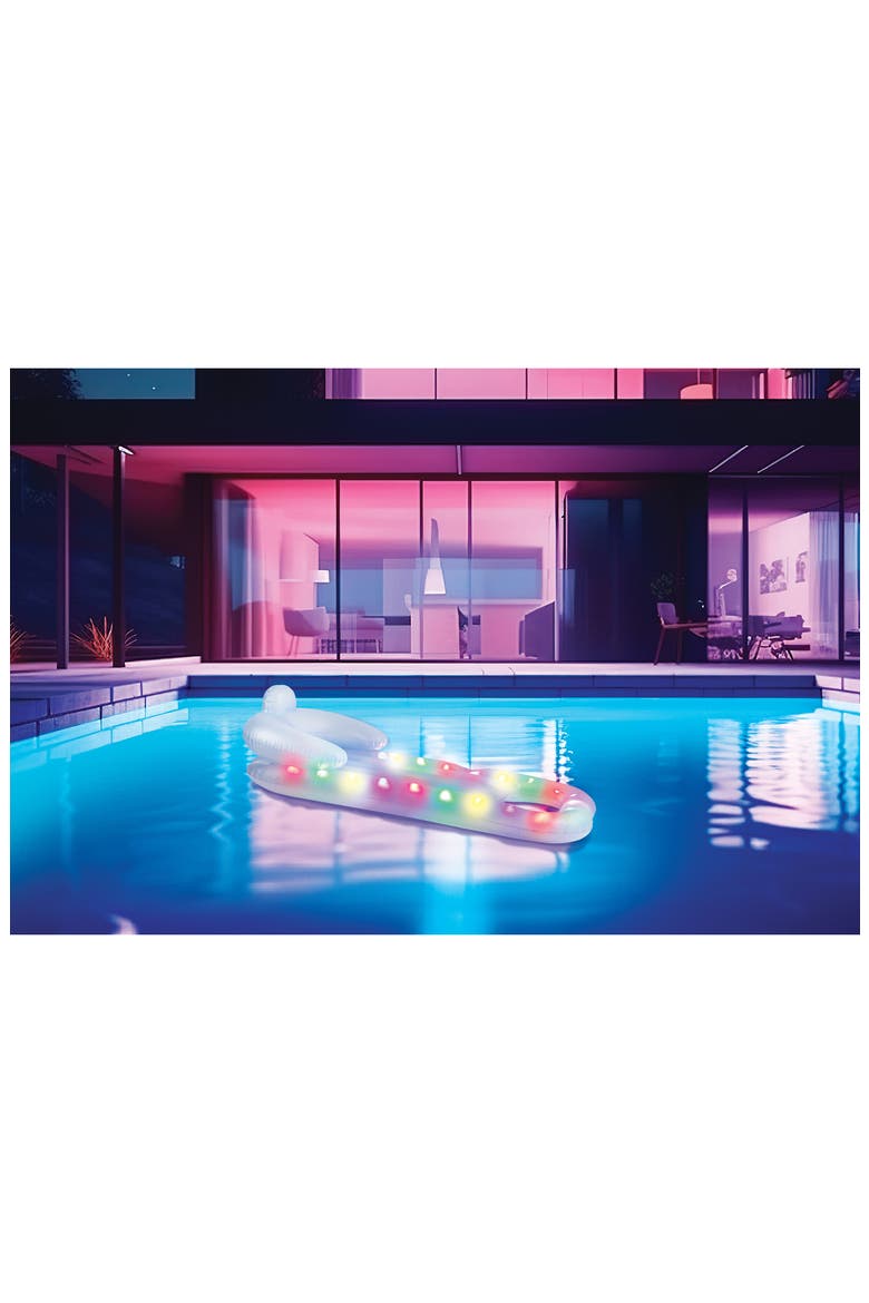 LED Lounge Pool Float, Alternate, color, MULTI