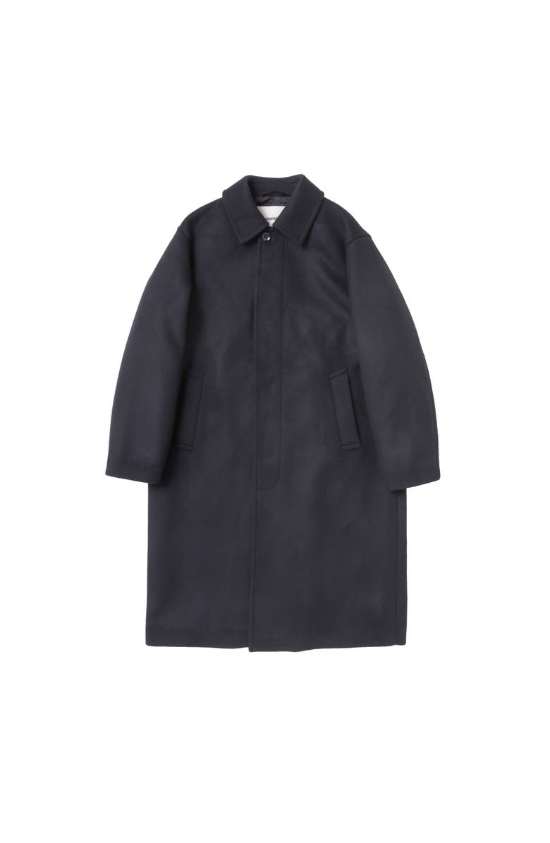 vowels Overcoat, Main, color, Black