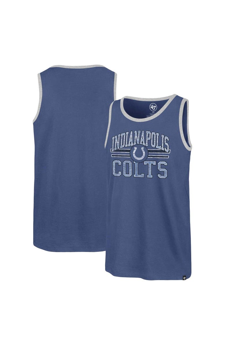 '47 Men's '47 Blue Indianapolis Colts Winger Franklin Tank Top, Main, color, Blue