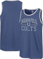 '47 Men's '47  Blue Indianapolis Colts Winger Franklin Tank Top