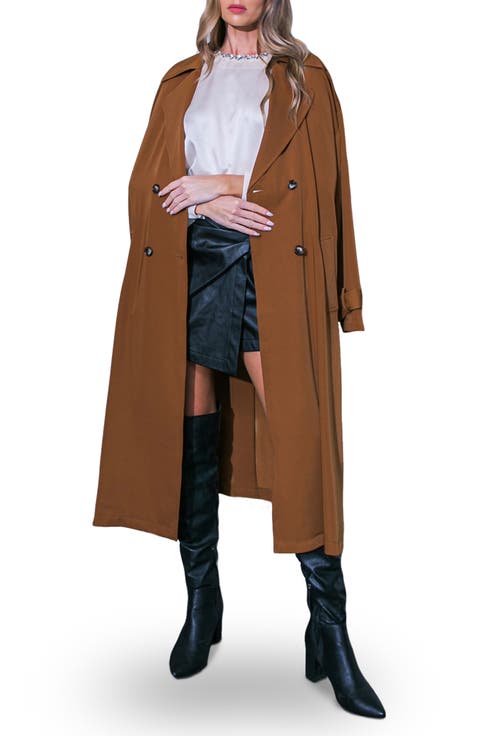 Double Breasted Trench Coat