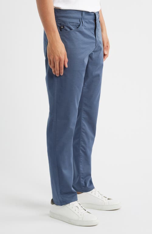 Ag Everett Commuter Performance Slim Straight Pants In Blue