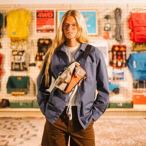 Topo Designs Mini Quick Pack, Alternate, color, Black/Grid