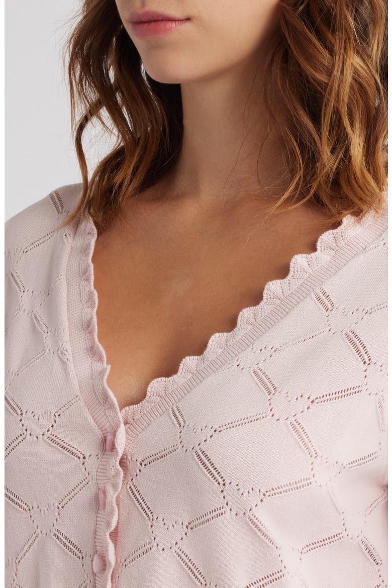 Petra Crop Cardigan, Alternate, color, VELOUR PINK