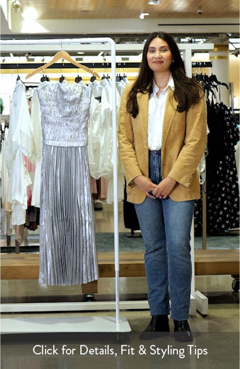 Rockland Strapless Midi Dress, sales video thumbnail