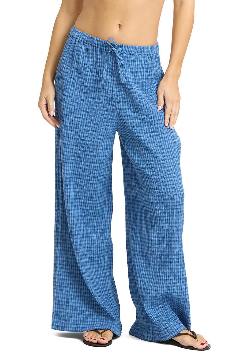 Wanderer Twilight Dreamer Drawstring Pants, Main, color, TRUE NAVY