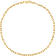 Bony Levy Men
s 14k Gold Rolo Chain Bracelet