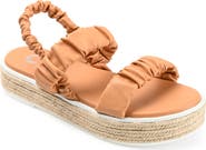 Journee Collection Knowles Platform Sandal