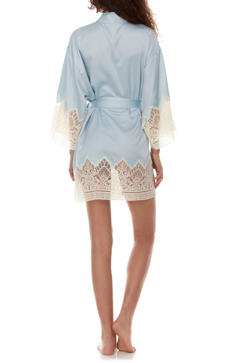 Genevive Short Robe, Alternate, color, ICE FLOW