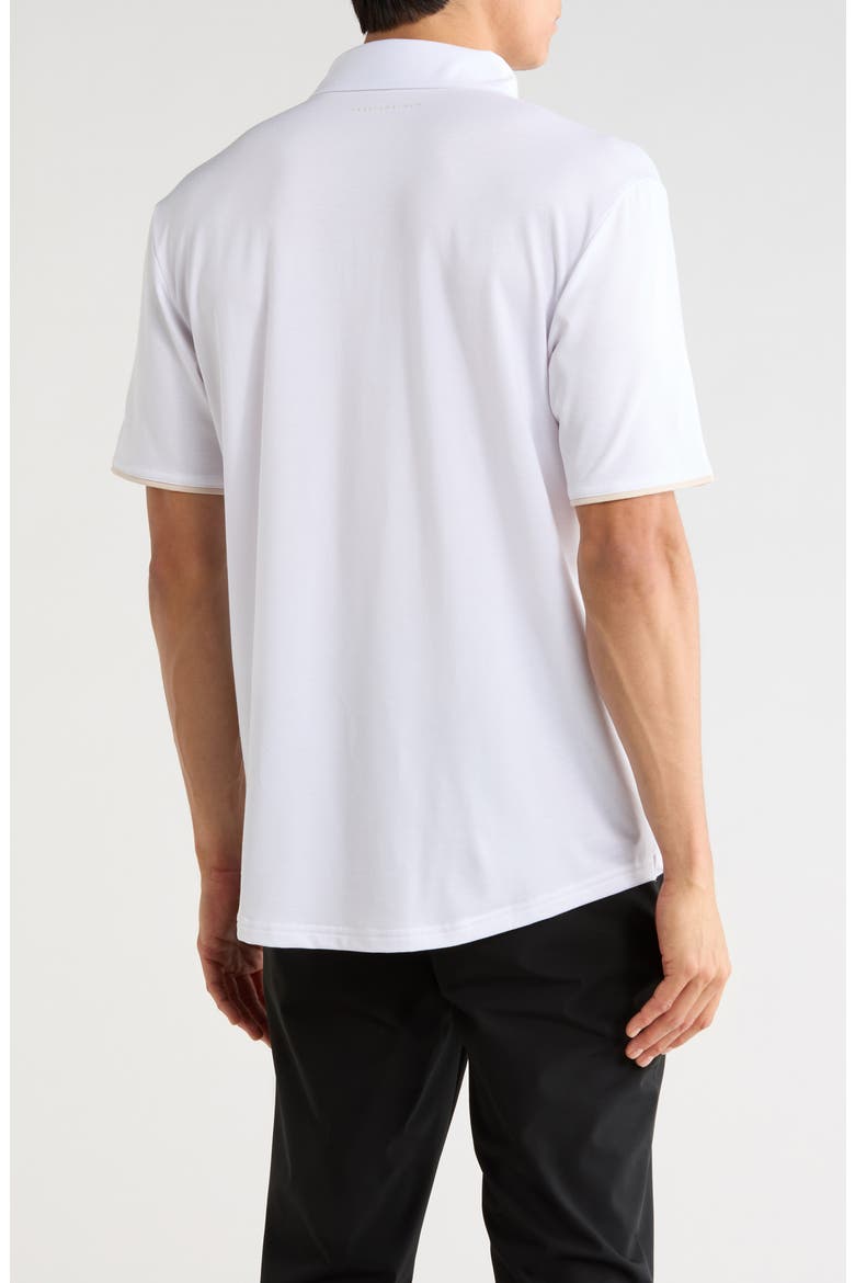 Featherweight On The Performance Polo, Alternate, color, WHITE