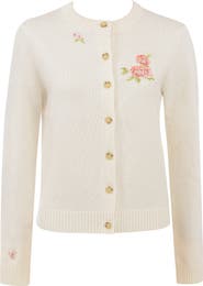 HOUSE OF CB Daisie Wool & Cashmere Cardigan