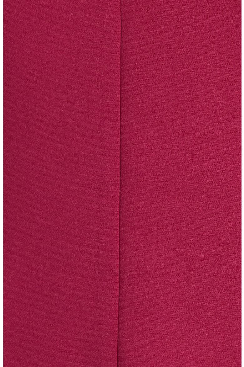 Ruched Sleeve Faux Double Breasted Blazer, Alternate, color, BERRY BLISS