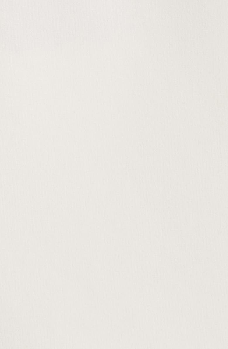 Anne Klein Pleat Neck Cap Sleeve Top, Alternate, color, White Dove