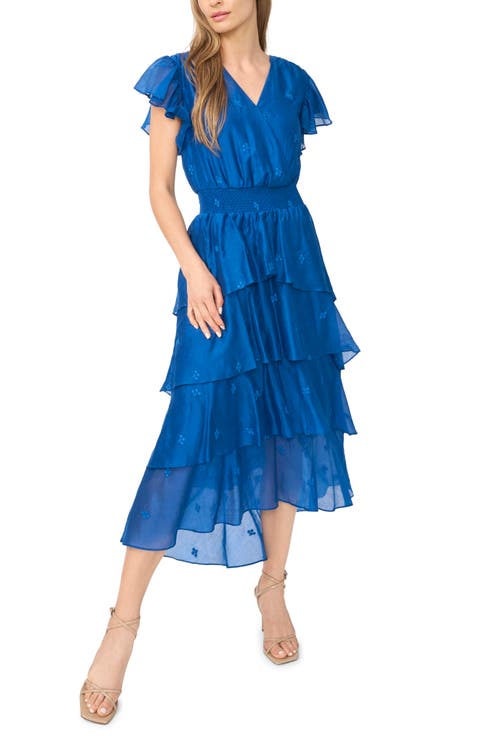 Tiered Midi Dress